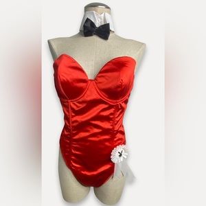 The Official Playboy Costume Red NWT